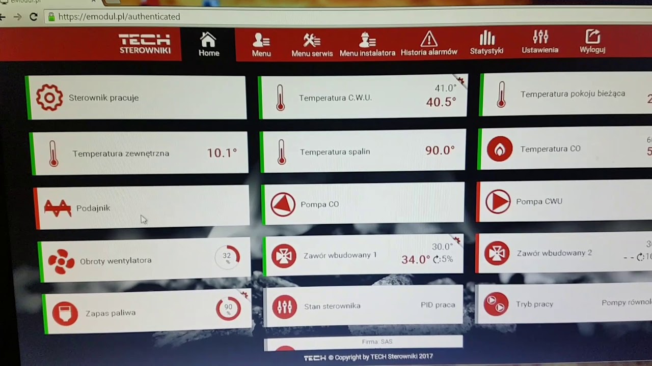 E- modul tech sterowniki
