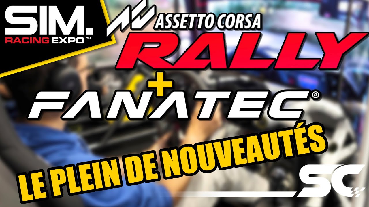 🔥P&Eacute;DALIER ET BASE FANATEC  + ASSETTO CORSA RALLY🔥 : Nos impressions