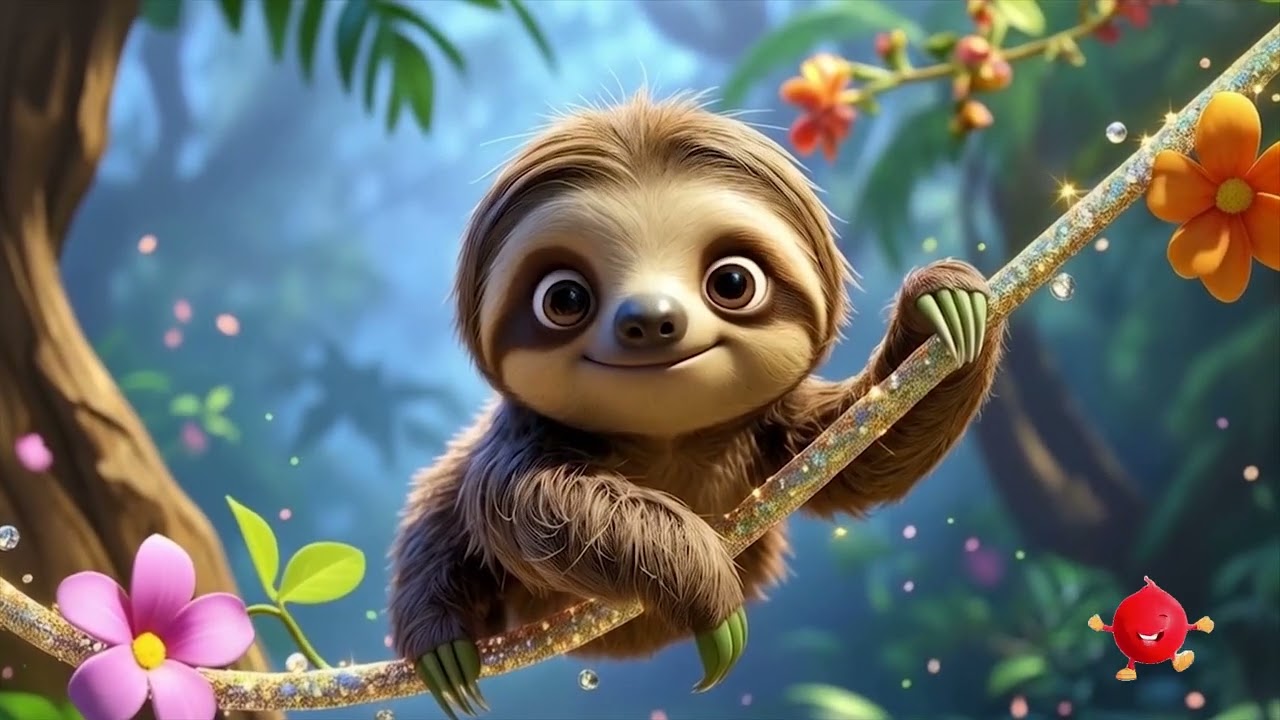 Rainforest Rainbow Parade | Colorful Jungle Nursery Rhyme for Kids | Redbubble Rhymes