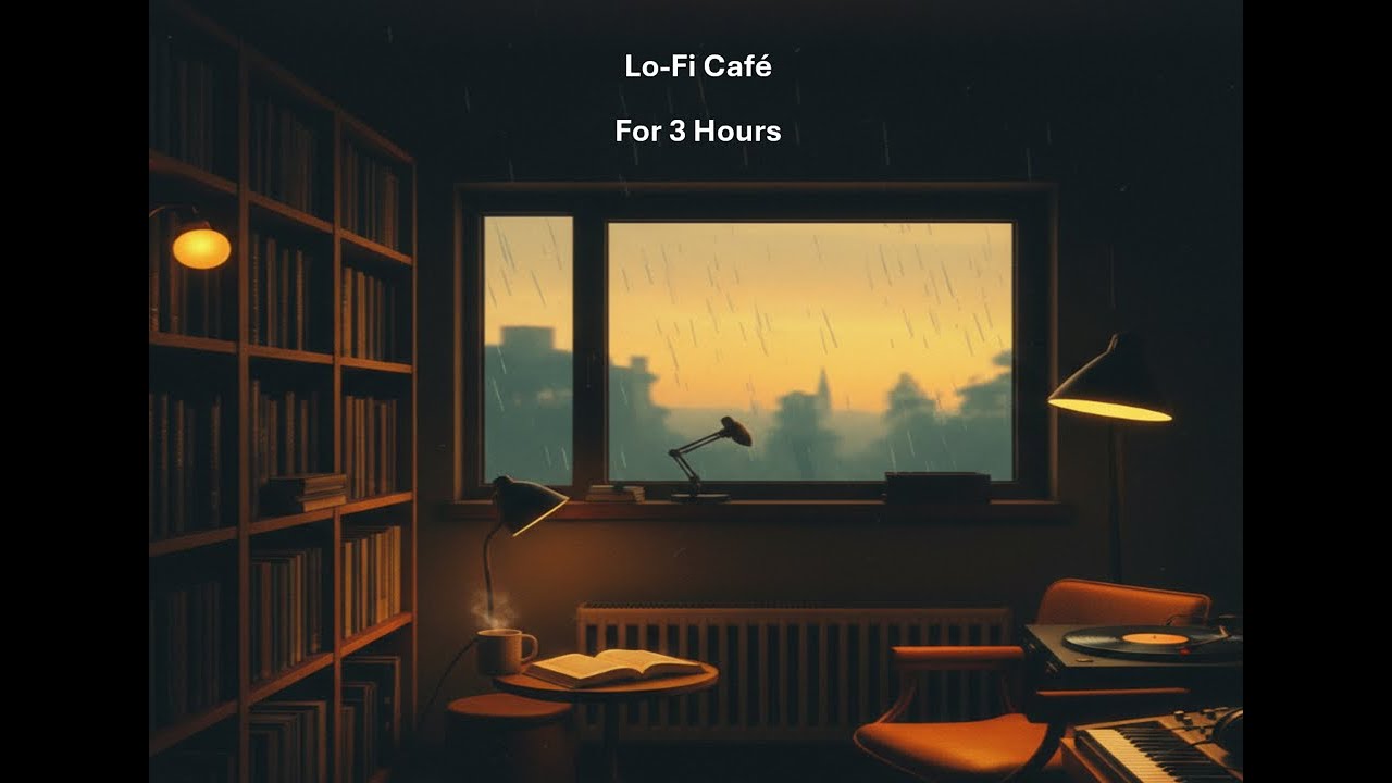 Lo-Fi Chillhop for Reading(3hour) Cozy Bookstore Café Vibes | Focus Music