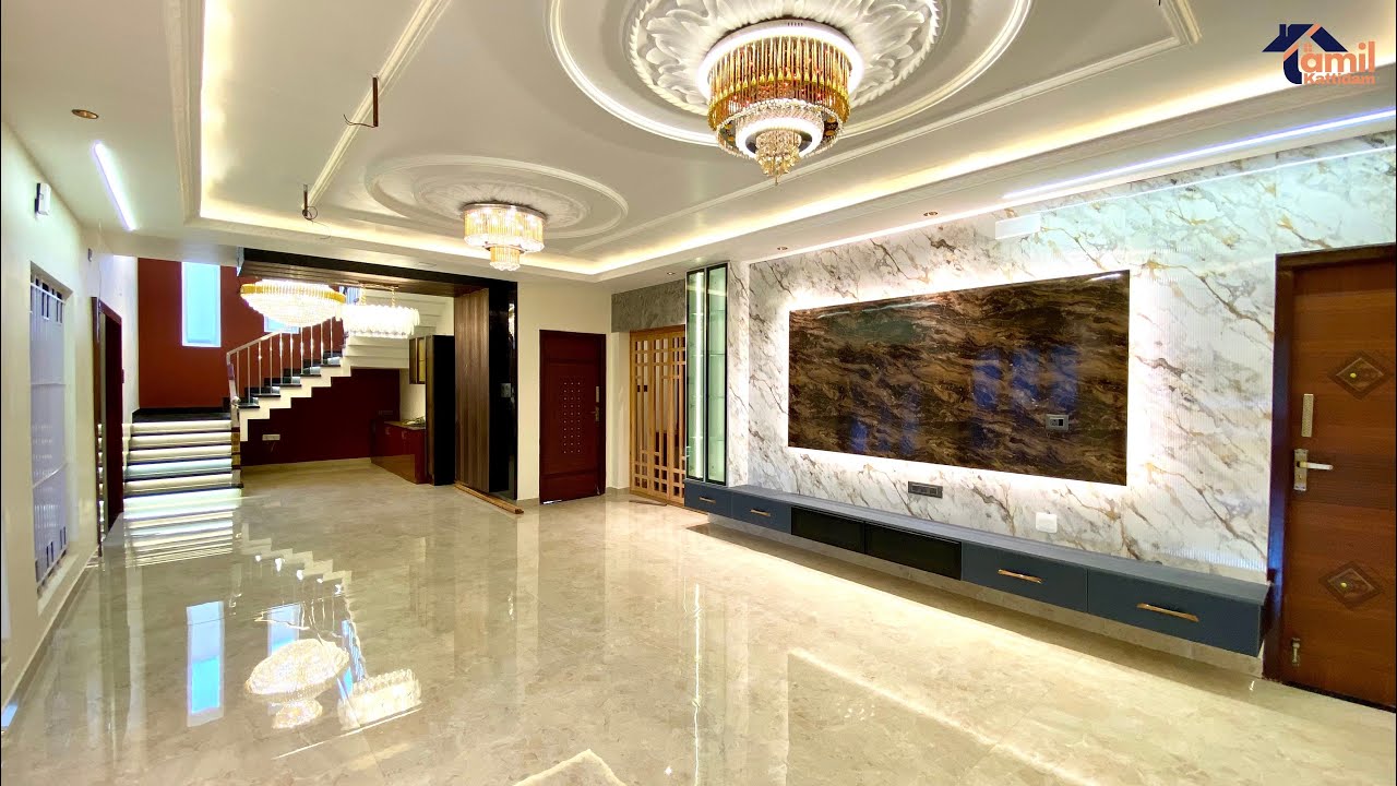 Coimbatore - Cheran Ma Nagar Near Airport Luxury 6BHK | Grand Beautiful House for sale in Coimbatore