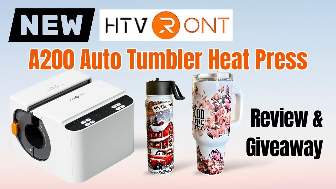 Обзор автоматического термопресса HTVRONT A200