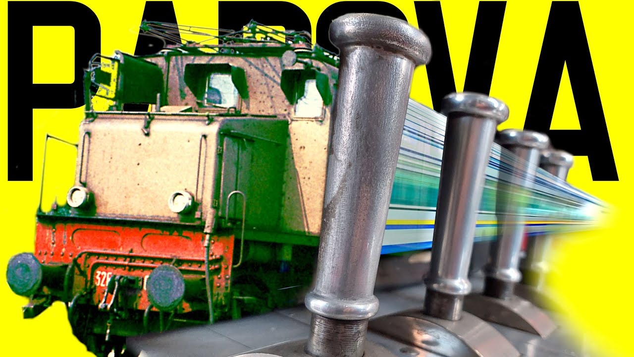 FS meccanismi , leve e apparati vari Cabina A di Padova. electromechanical interlocking lever frame