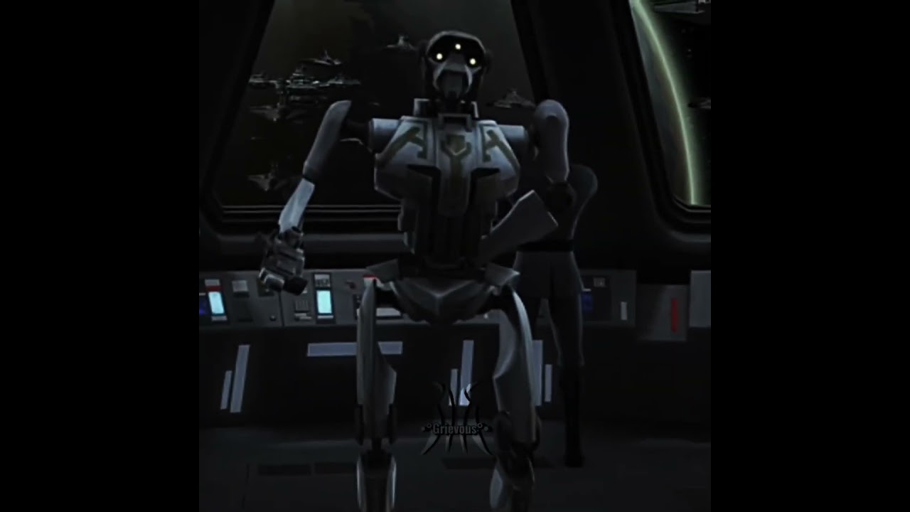 All the super tactical droids are shown on the screen #clonewar #starwars #supertacticaldroid