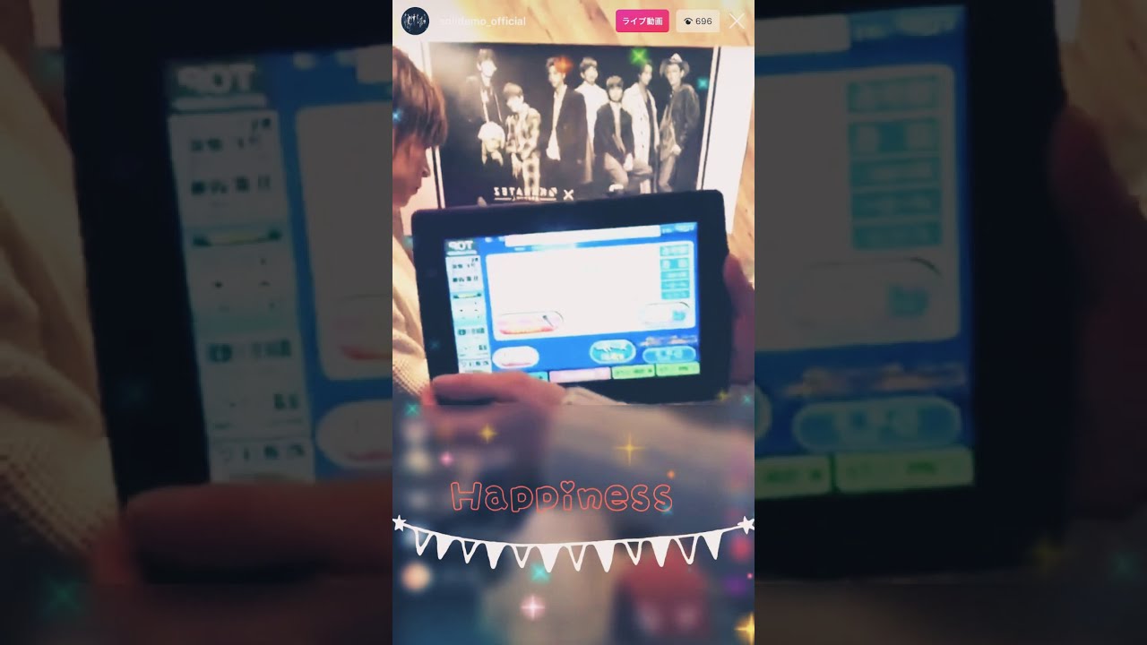 2019.12.07 SOLIDEMO インスタライブより　Happiness