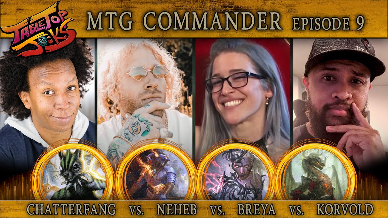 TTJ: Cassius Marsh v Olivia Gobert-Hicks v Sinclair v Blackneto | MTG Commander Gameplay episode 9