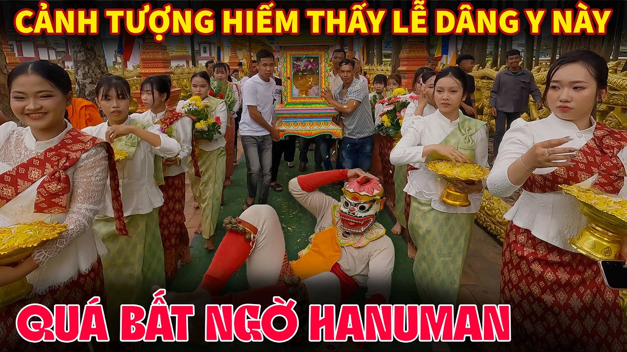 Toàn Cảnh Đại Lễ Dâng Y Kathina & Rước Kiệu Cực Đẹp Tại Chùa Phật Lớn
