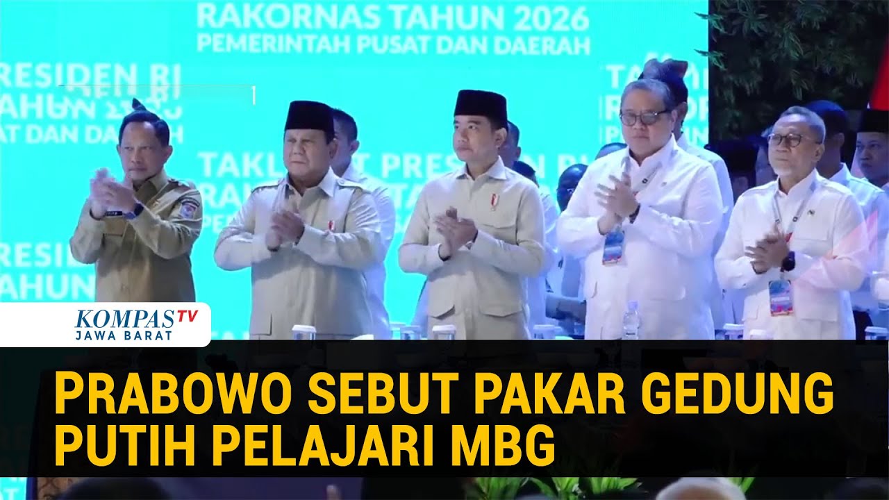 Presiden Prabowo Sebut Ahli dari Gedung Putih Pelajari Program MBG, Benarkah?