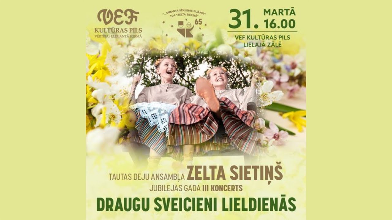 2024-03-31 Zelta Sietiņš Koncerts Draugu sveicieni Lieldienās 2.daļa