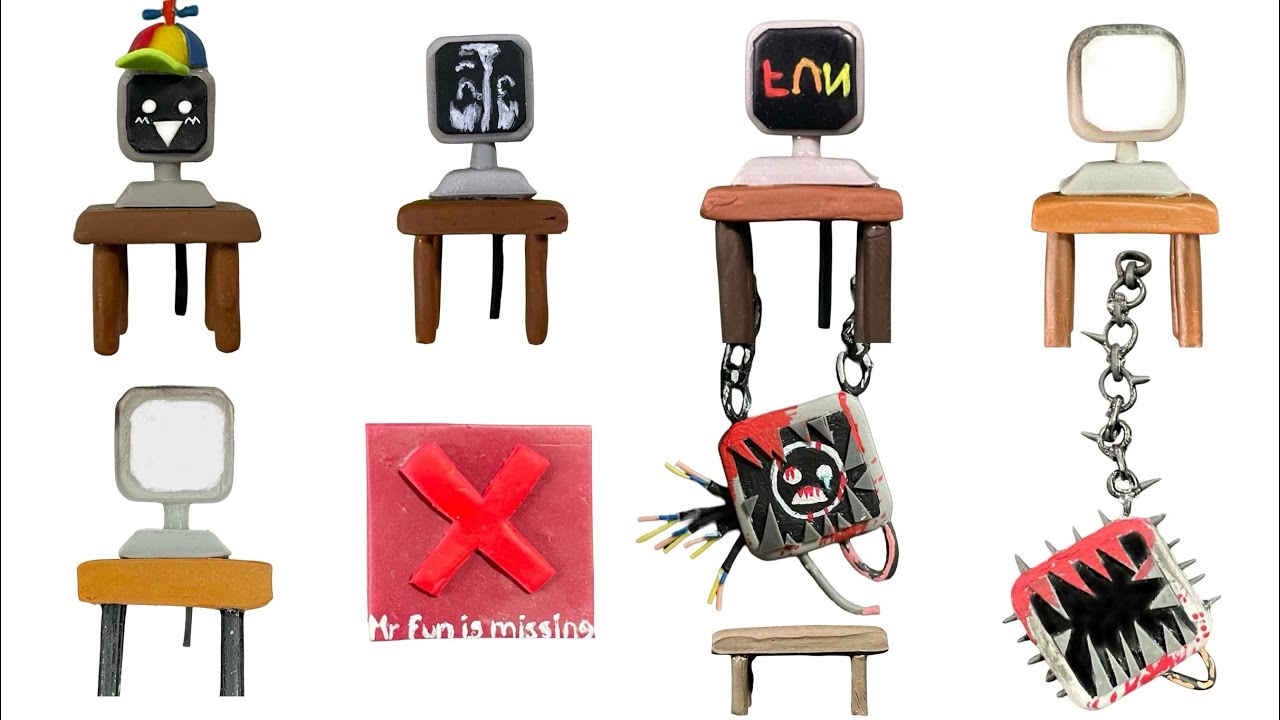 Todas las FASES de MR. FUN COMPUTER de PLASTILINA