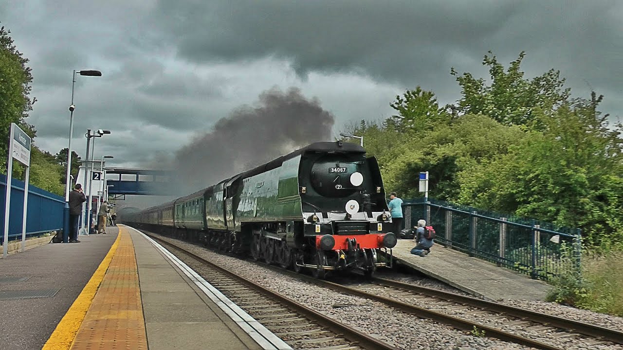 34067 Tangmere on 'The Devonian' - 04/07/13