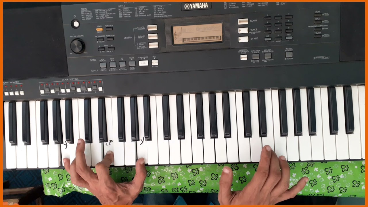 تعليم عزف  fur Elise بيتهوفن علي الاروج..how to play fur Elise