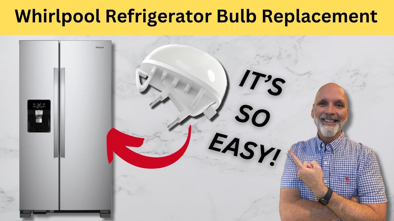 Jak wymienić żar&oacute;wkę w lod&oacute;wce z zamrażarką Whirlpool | Poradnik DIY