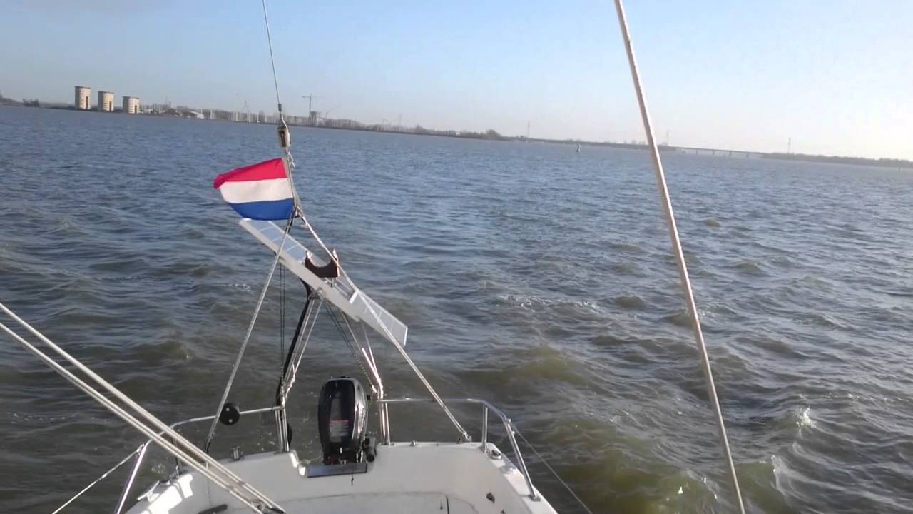 Eerste zeiltocht 2016: rondje Pampus