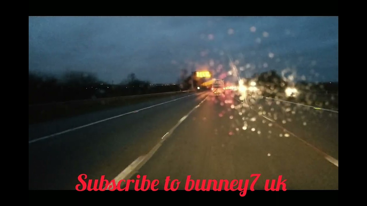 part 2 driving from Luton to Birmingham in the uk