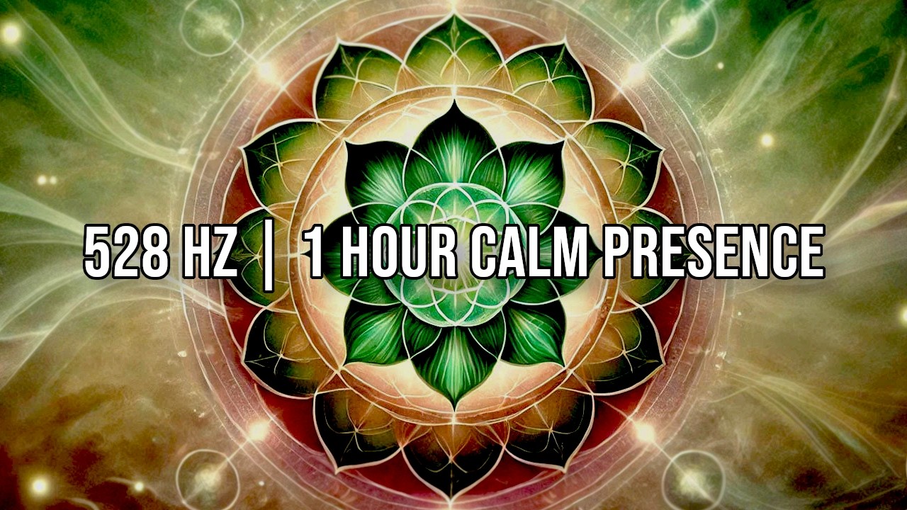 528 Hz Meditation | 1 Hour Inner Harmony & Calm Presence