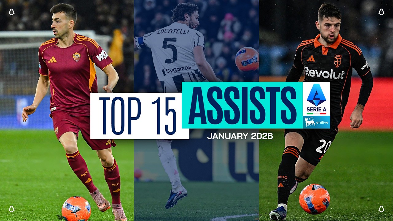 The Top 15 Assists of January | Top Assists | Serie A 2025/26