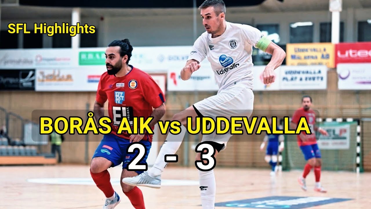 Borås AIK vs Uddevalla Futsal Goals Highlights 2-3 #futsal #sfl  #sweden #futsalgoals #highlights