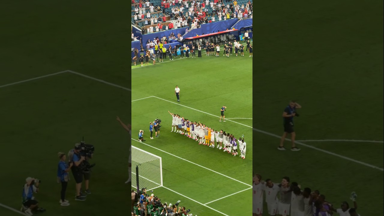 ENGLAND: The Players and Fans Sing 