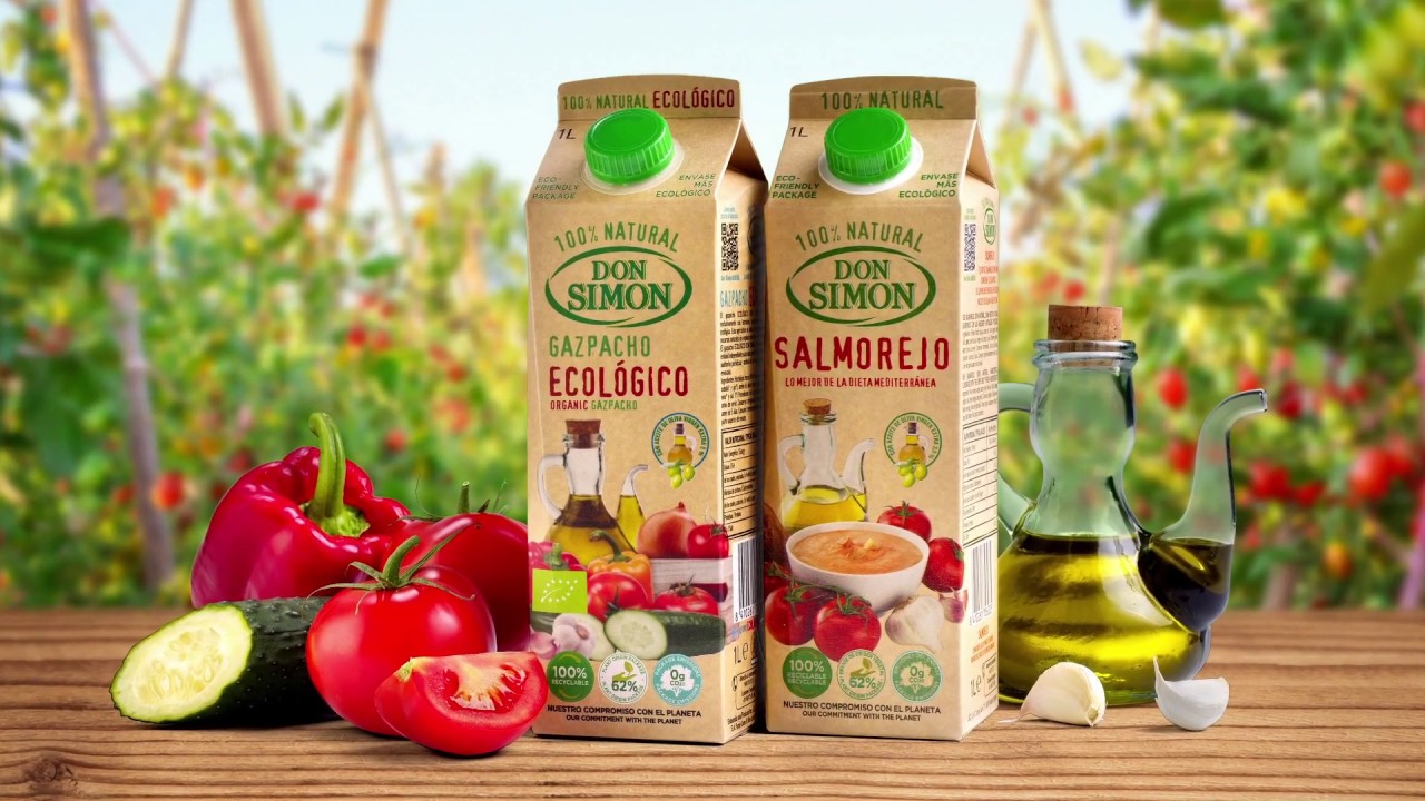Patrocinio  de gazpacho y salmorejo #DONSIMON
