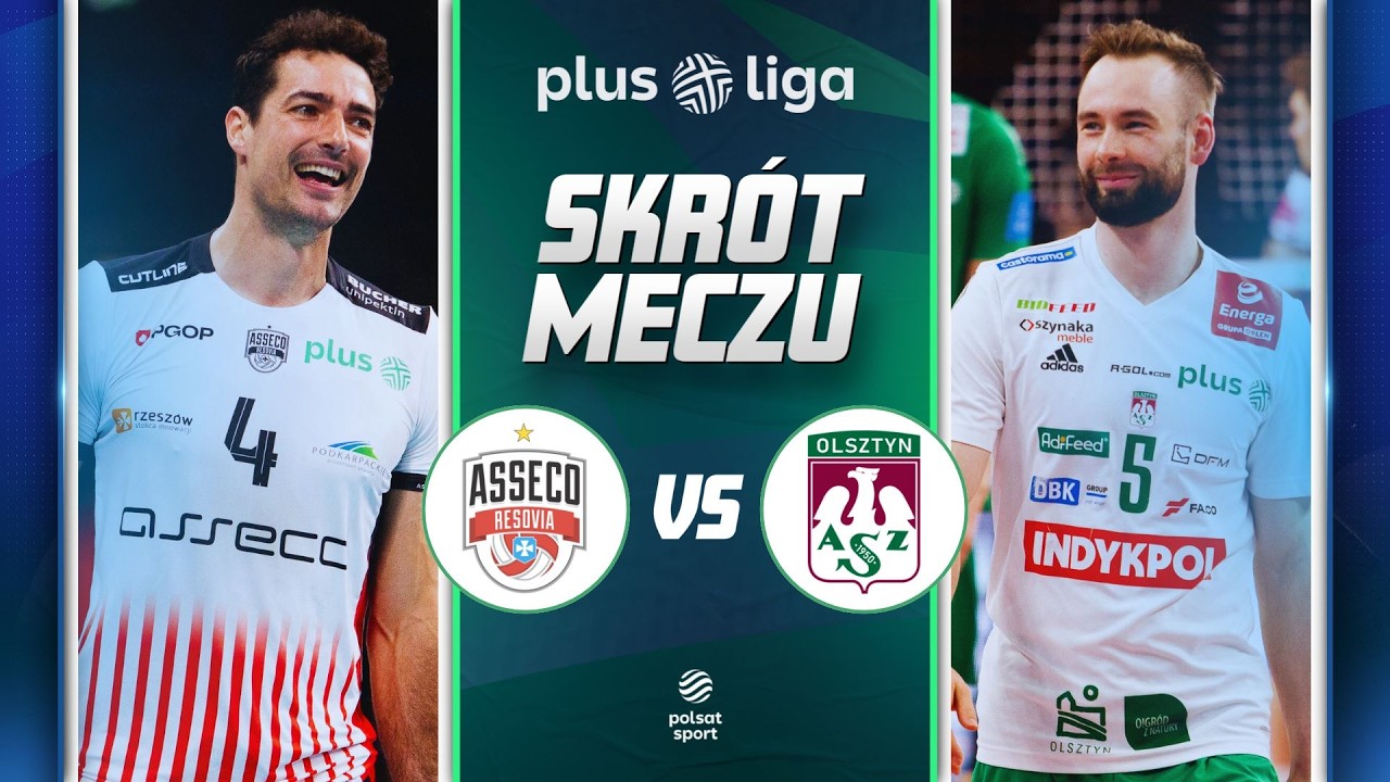 SKR&Oacute;T: ASSECO RESOVIA RZESZ&Oacute;W - INDYKPOL AZS OLSZTYN | PLUSLIGA