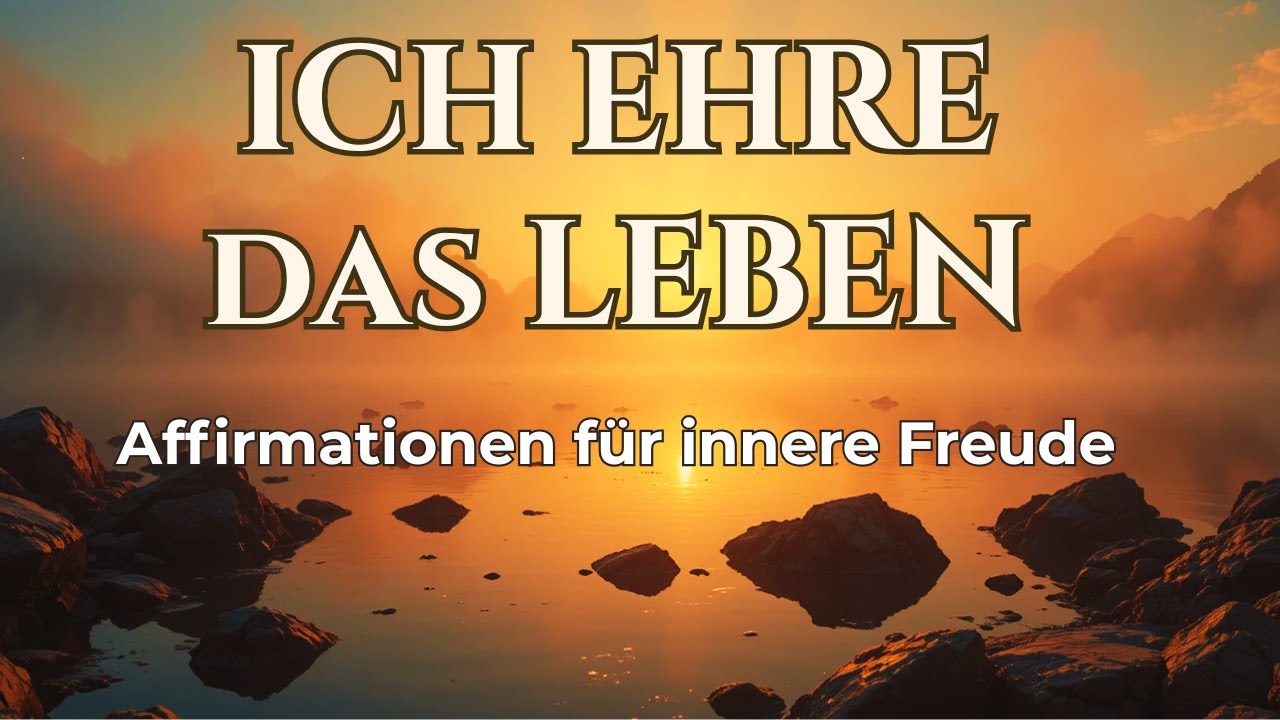 Achtsamkeits-Affirmationen für innere Freude, Ruhe & Dankbarkeit