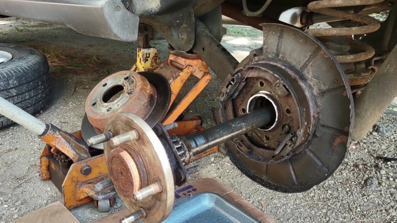 Jeep Cherokee Leaking Axle Seal & Bearing Fix