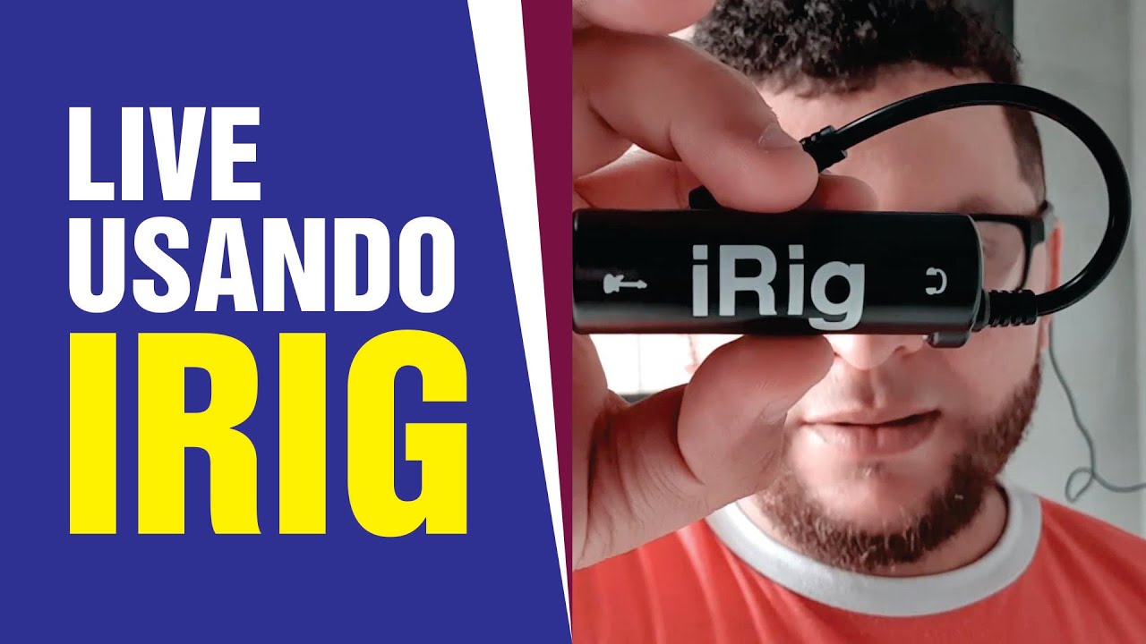Fiz uma LIVE usando um IRIG (mais uma possibilidade)