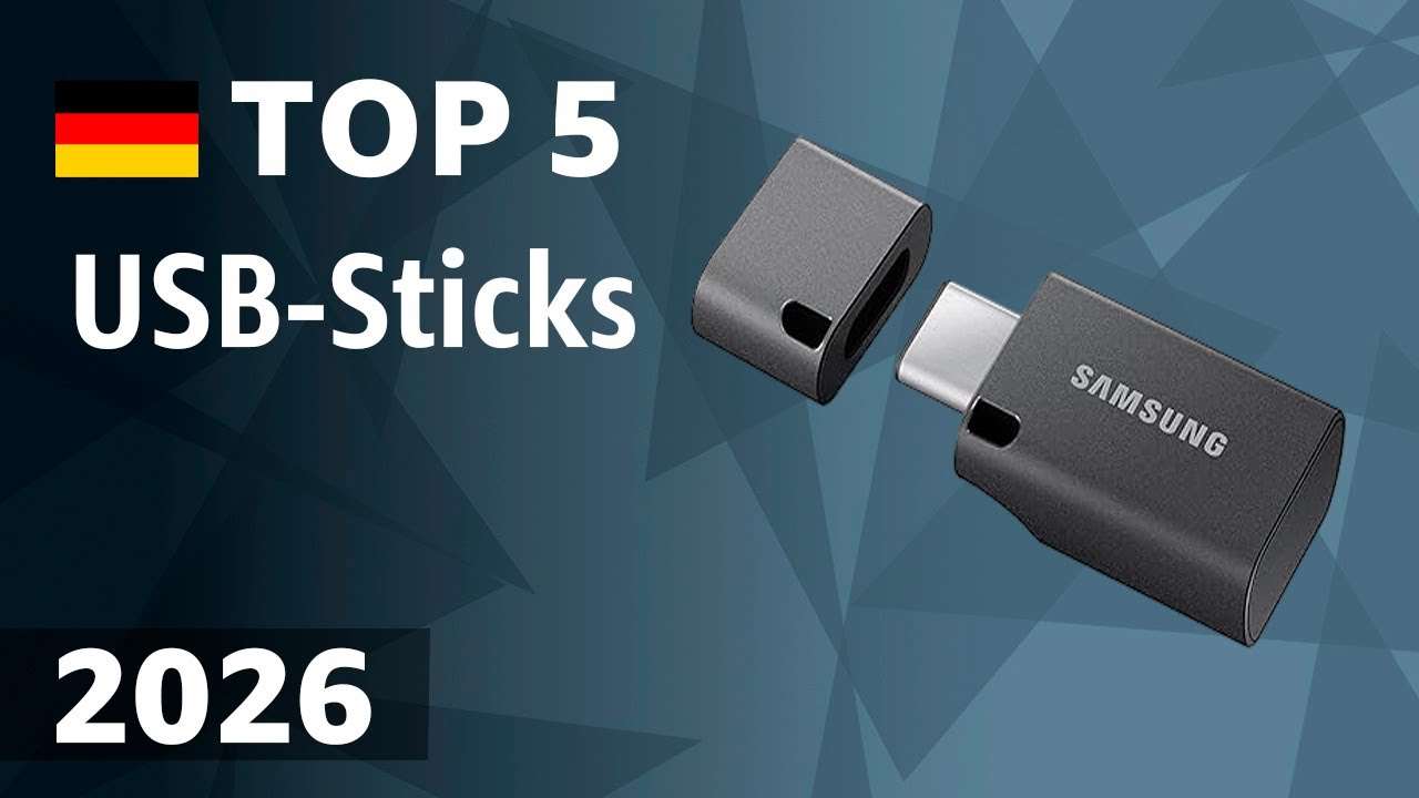 TOP&mdash;5. Beste USB-Sticks. Test & Vergleich 2026
