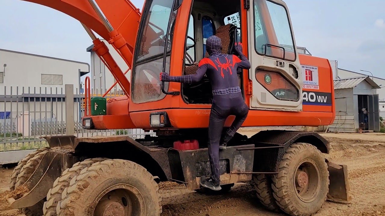TỔNG HỢP MÁY XÚC, CẦN CẨU TRIỆU VIEW LÀM VIỆC, NHẠC TRUNG THU HAY NHẤT| EXCAVATOR TRUCK|HUU KHOAI TV