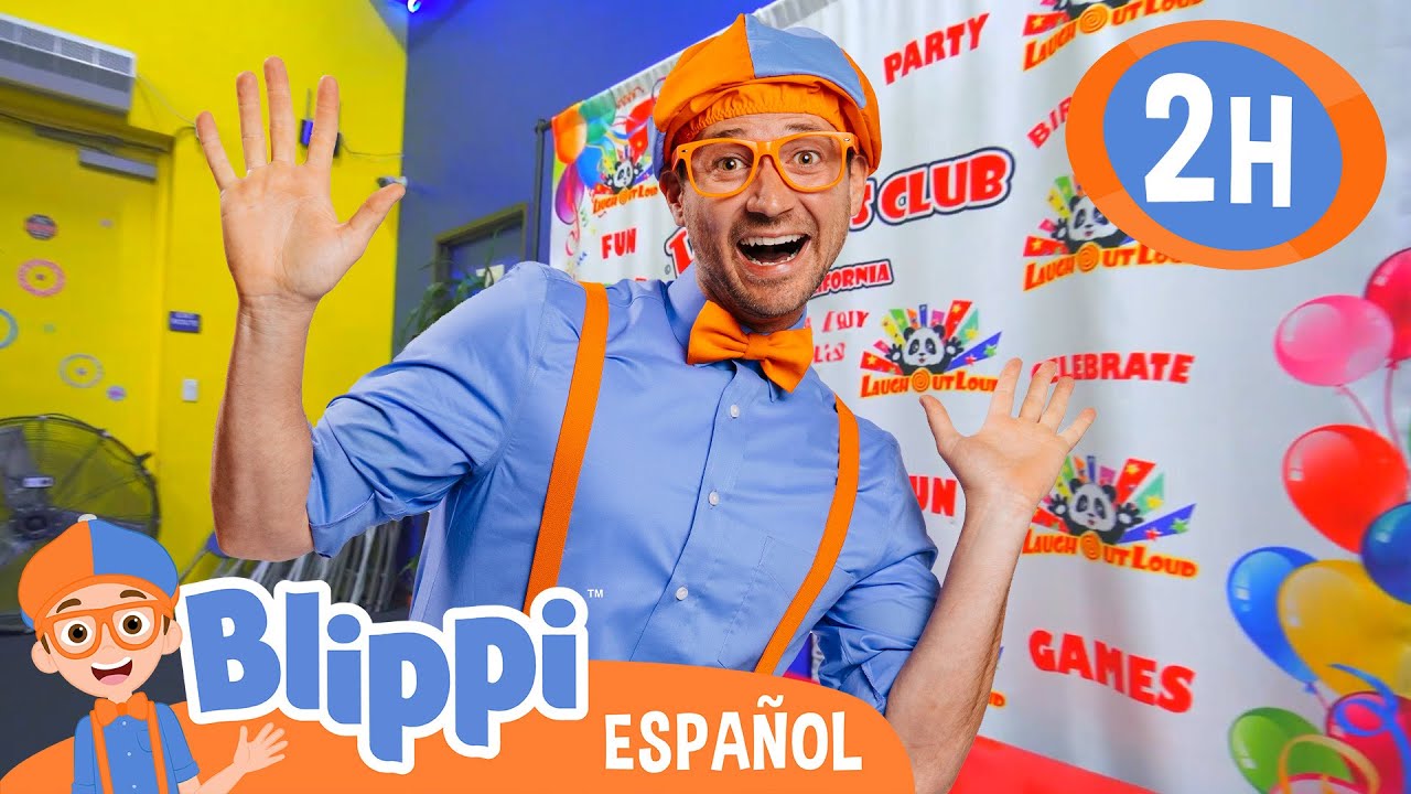 ¡Blippi Visita LOL Kids Club! Aprende Colores, Formas y Animales | Moonbug Kids - Parque en Vivo!