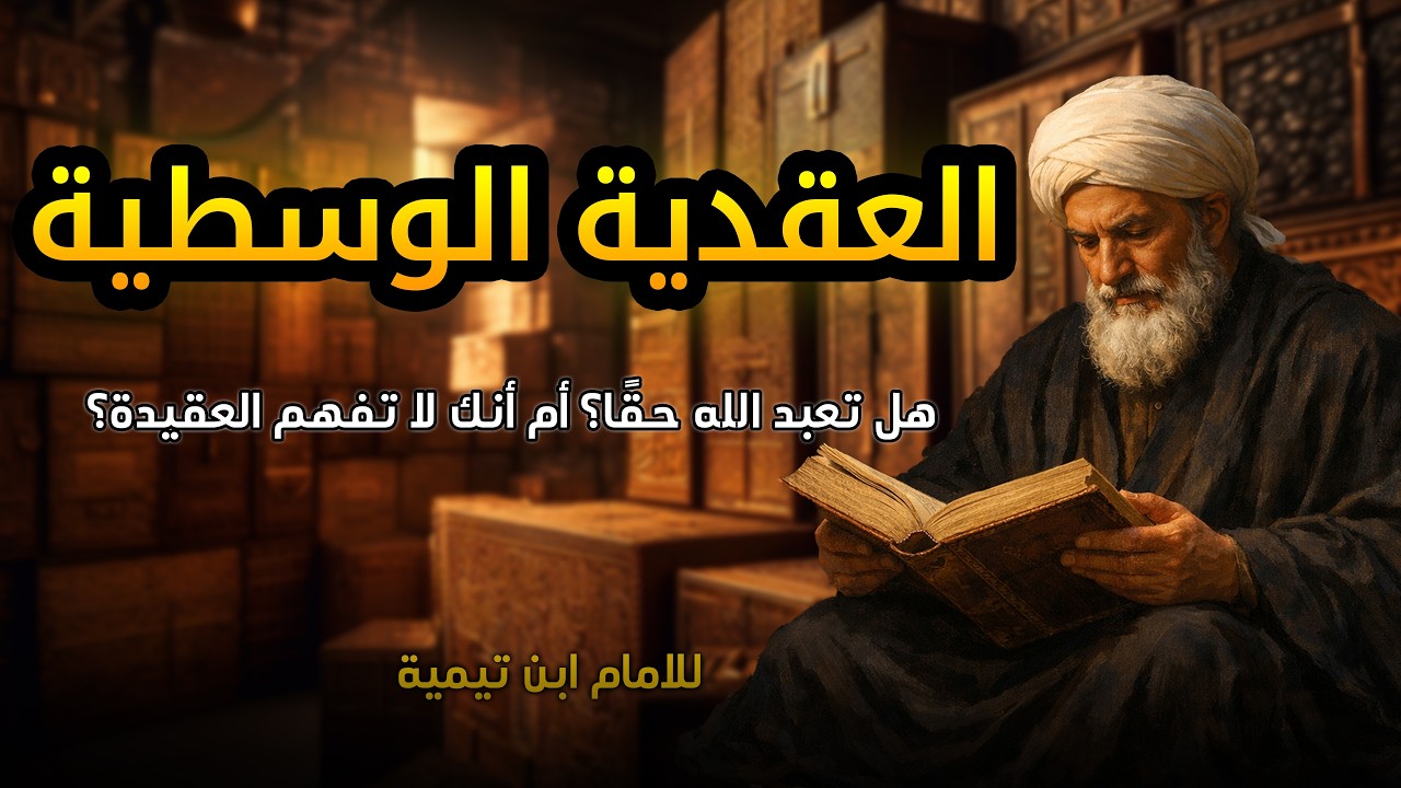 هل تعبد الله حقًا؟ أم أنك لا تفهم العقيدة؟ كتاب العقيدة الوسطية لامام ابن تيمية