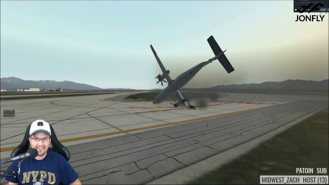 The Best Flight-sim Livestream Moments of 2017 on Twitch - Part 1