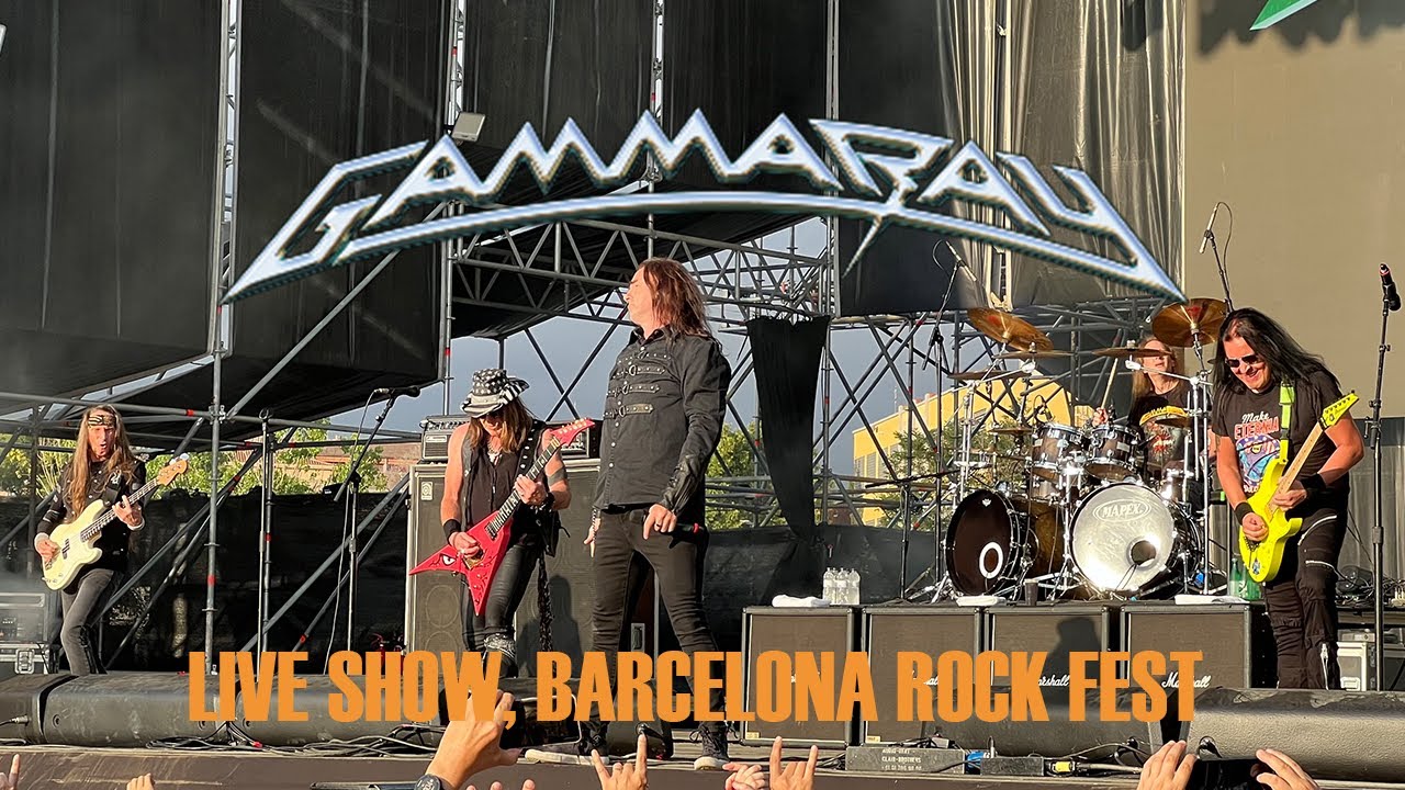 Gamma Ray, LIVE Show, 4K, 2024, Barcelona Rock Fest