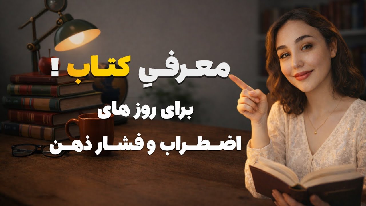برای هر مشکلی چه کتابی بخوانیم |معرفی و خلاصه ای از دو کتاب برای مشکل اضطراب و فشار روحی|