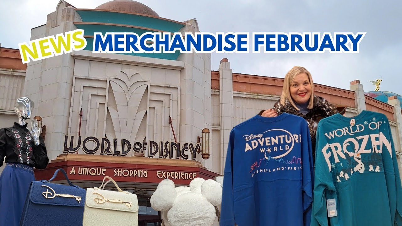 NEWS DISNEYLAND PARIS FEBRUARY 2026 | MERCHANDISE, DISNEY VILLAGE..