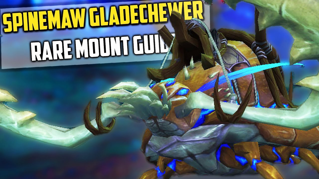 Spinemaw Gladechewer  Rare Mount Guide - Shadowlands WoW - Gormtamer Tizo