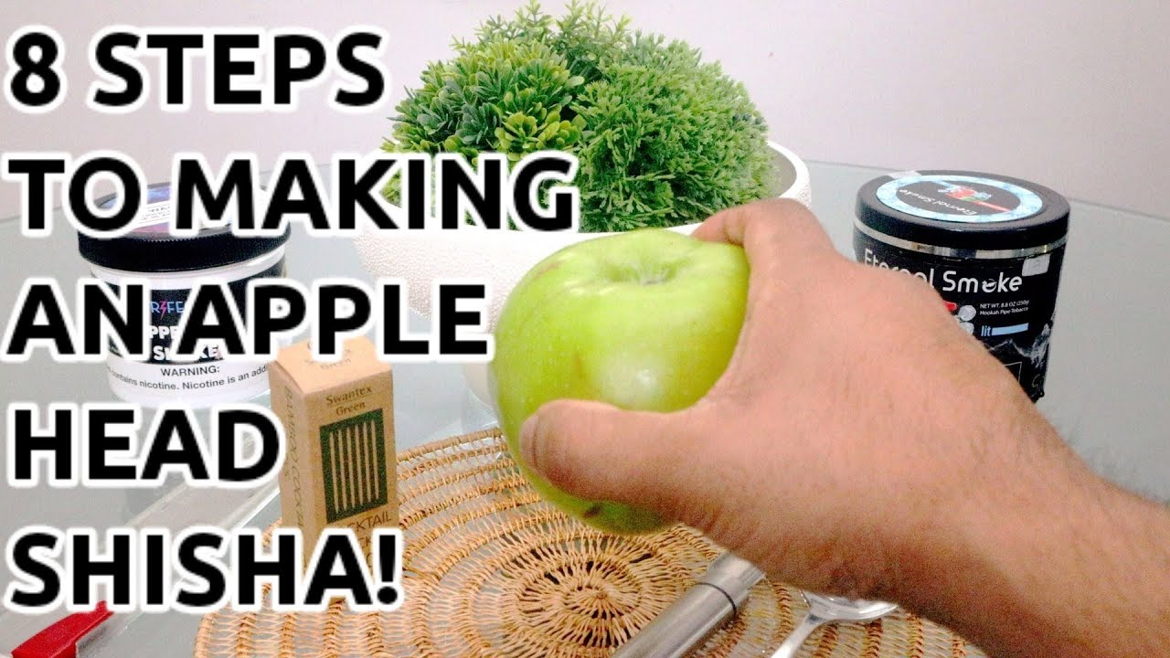 How to make Shisha/Hookah Exotic Fruit heads - Apple episode