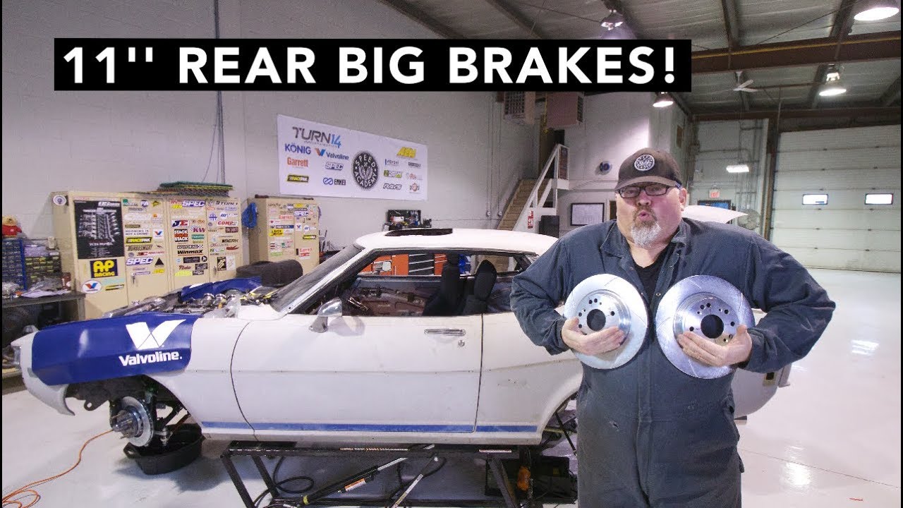 Rear Big Brakes & Front Sway Bar Installed - RA24 Toyota Celica Project