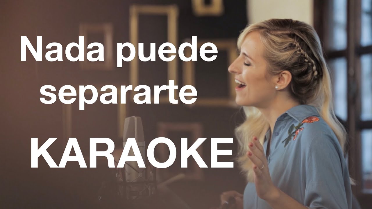 Athenas - Nada puede separarte (KARAOKE OFICIAL) - Música Católica Instrumental