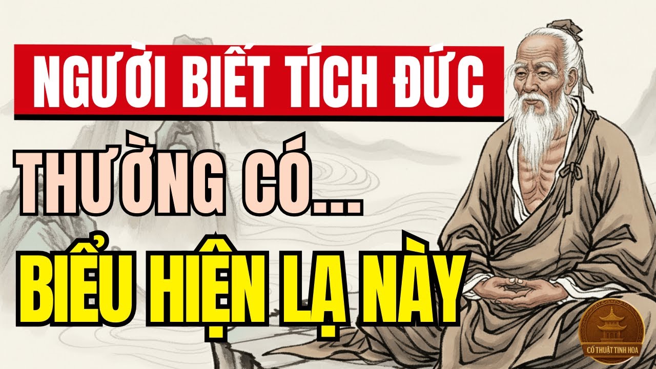 Cổ Nhân Dạy: Người Tích Âm Đức, Thường Có 1 Biểu Hiện Rất Đặc Biệt | Triết Lý Cuộc Sống