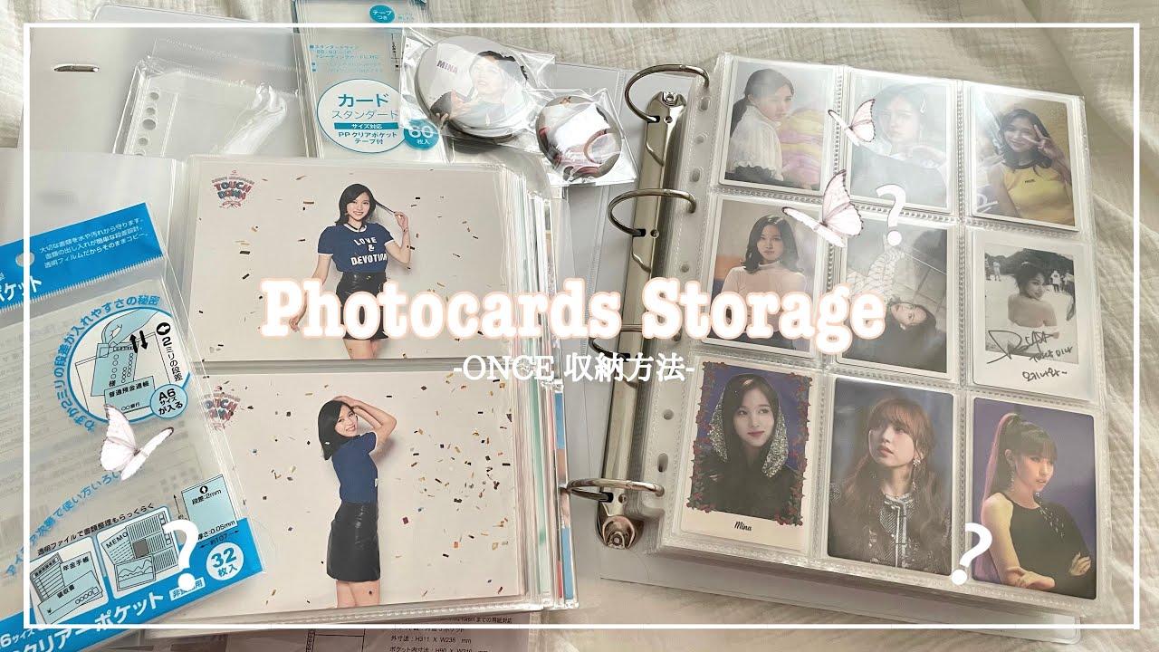 [TWICE] ONCE収納方法🕊 トレカ,付属品,CD,缶バッジetc…
