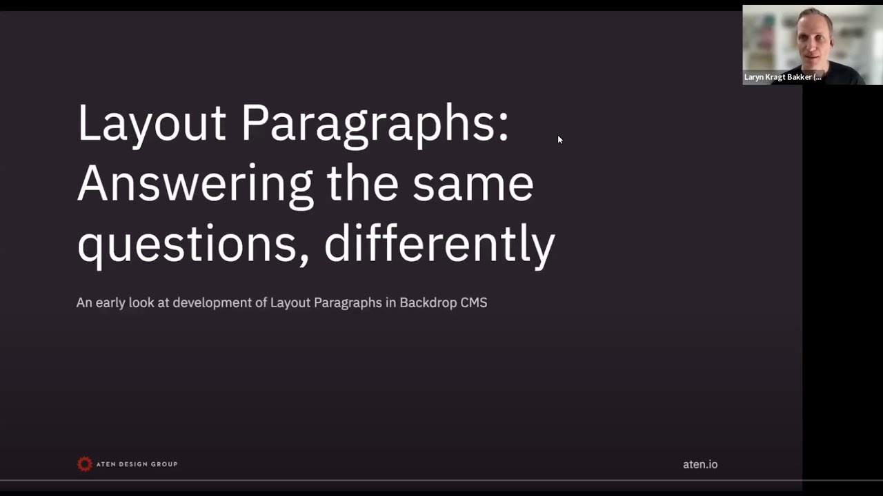 Layout Paragraphs: Answering the same questions, differently
