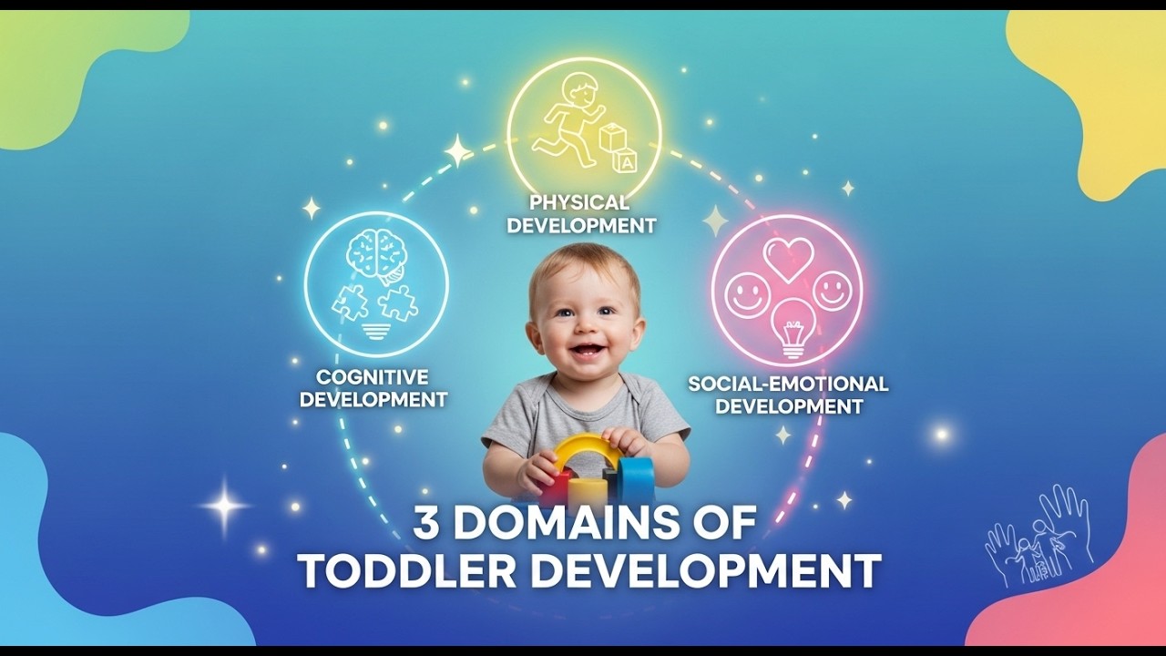 3 Domains of Toddler Development: How Toddlers Grow? Physical, Cognitive & Social Development