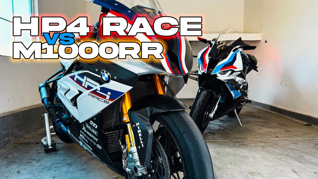 BIG MISTAKE! BMW HP4 Race vs M1000RR, Which Is Faster?