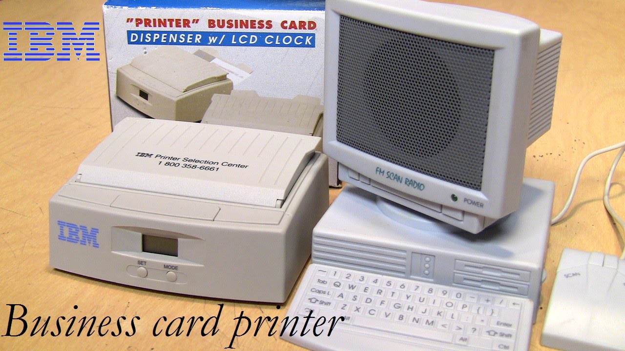 Oddware: IBM Business Card 