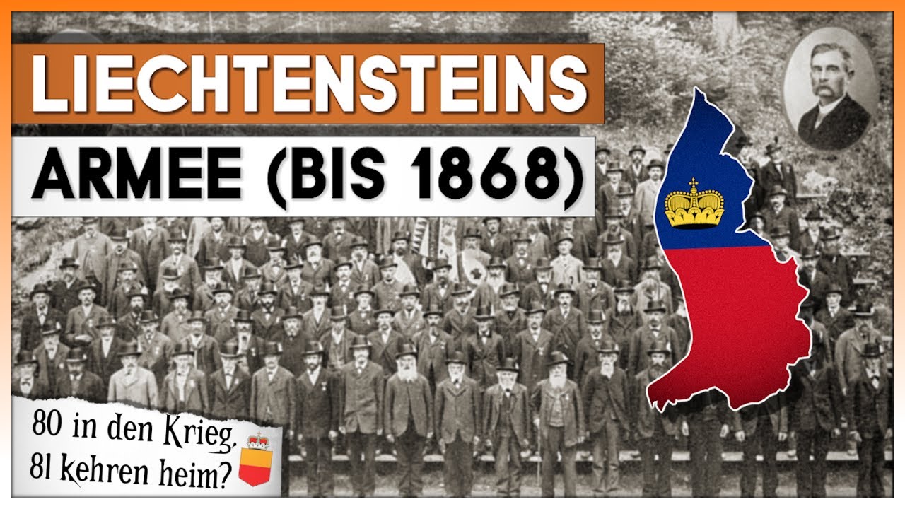 Die Armee Liechtensteins [bis 1868] | «80 ziehen in den Krieg, 81 kehren heim!»