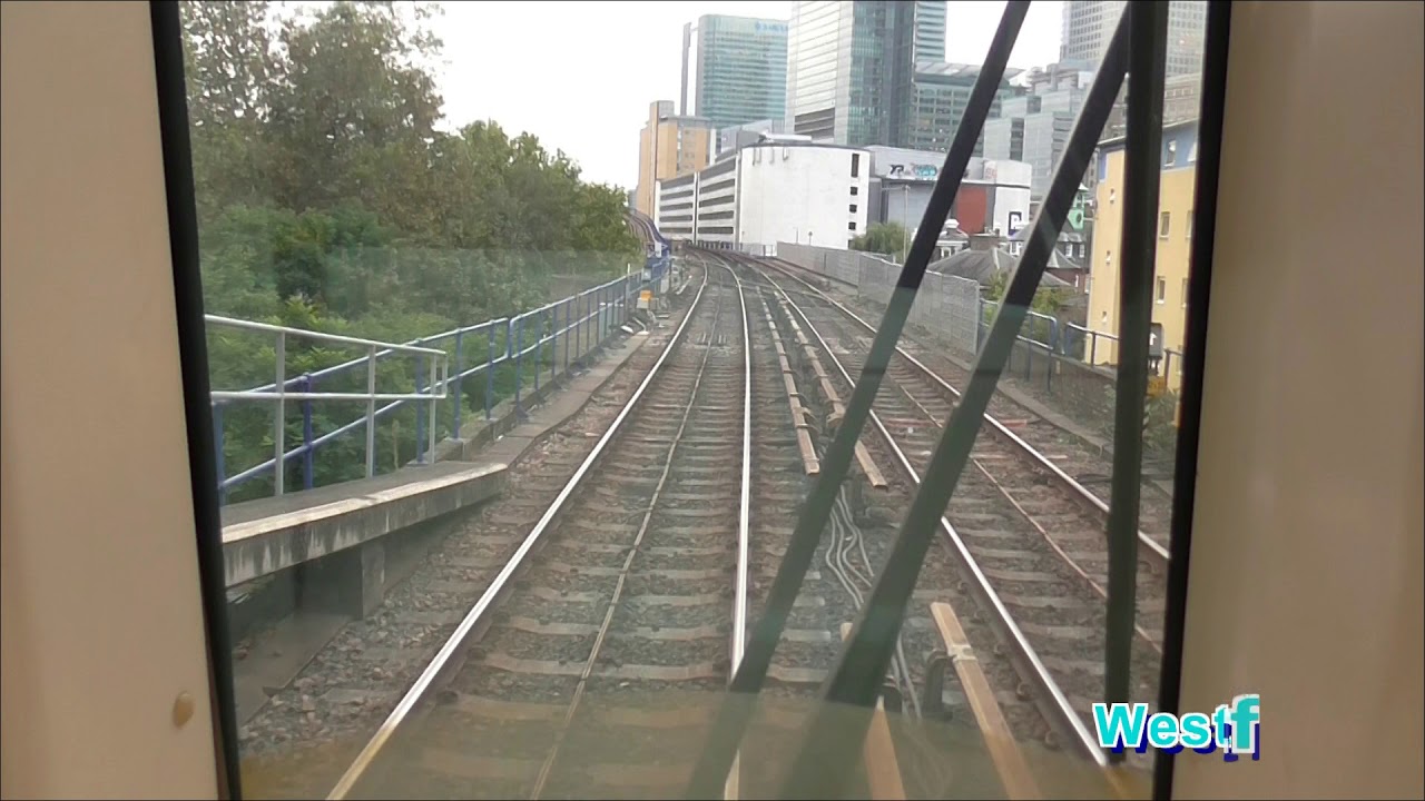 Full Journey on DLR From Bank to Lewisham
