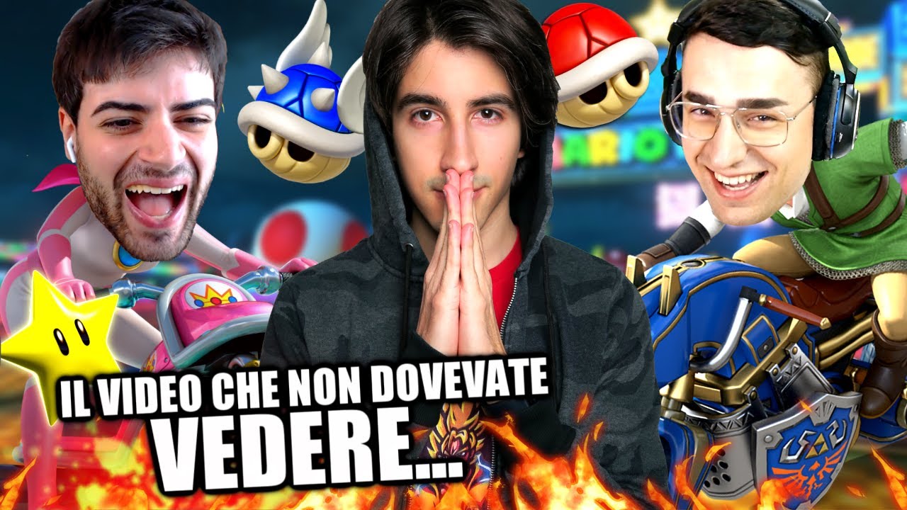 IL VIDEO di MARIO KART che NON AVRESTE MAI DOVUTO VEDERE 😱 Mario Kart 8 Deluxe Gameplay ITA