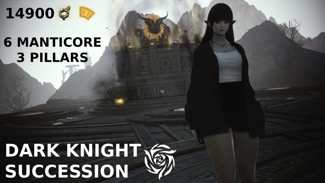 BDO | Tenebraum Castle | Dark Knight Succession | 14900/hr 6 manticore + 3 pillars | LV2 ONLY